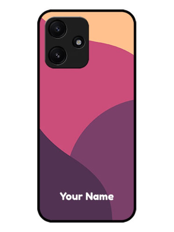 Custom Xiaomi Redmi 12 5G Custom Glass Phone Case - Mixed Multi-colour abstract art Design