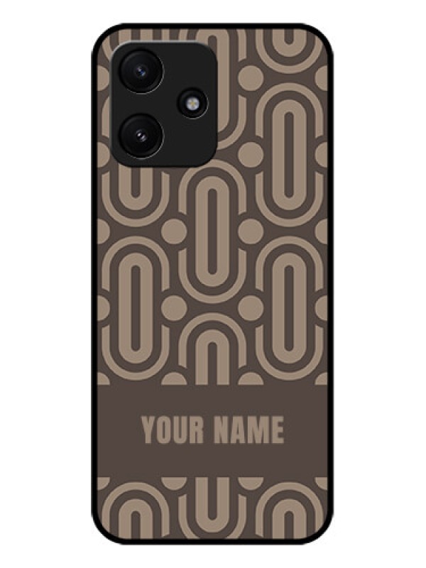 Custom Xiaomi Redmi 12 5G Custom Glass Phone Case - Captivating Zero Pattern Design