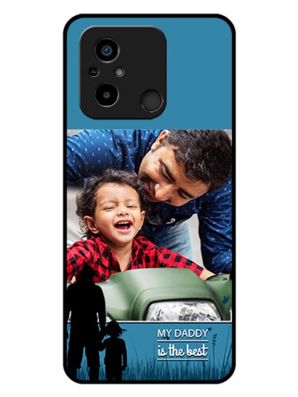 Custom Xiaomi Redmi 12C Custom Glass Mobile Case - Best dad design