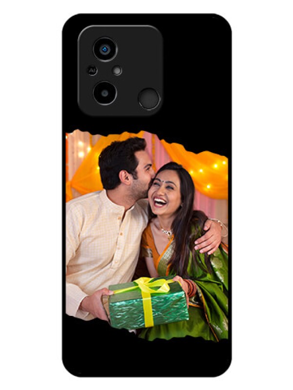 Custom Xiaomi Redmi 12C Custom Glass Phone Case - Tear-off Design