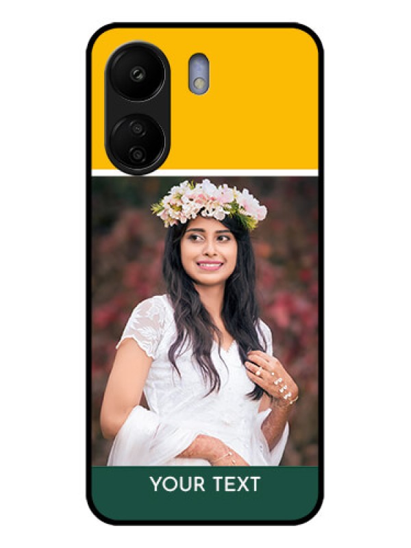 Custom Xiaomi Redmi 13C 4G Custom Glass Phone Case - Love You Design