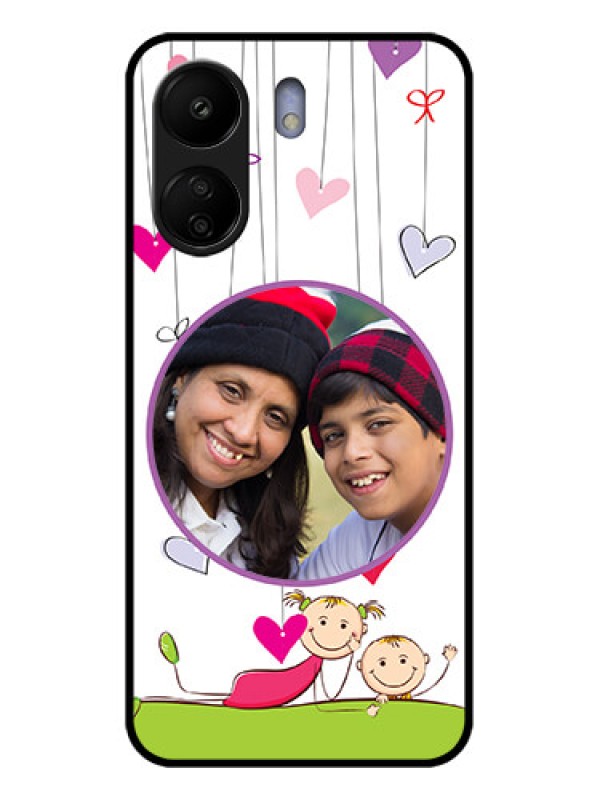 Custom Xiaomi Redmi 13C 4G Custom Glass Phone Case - Cute Kids Phone Case Design