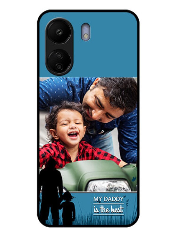 Custom Xiaomi Redmi 13C 4G Custom Glass Phone Case - Best Dad Design