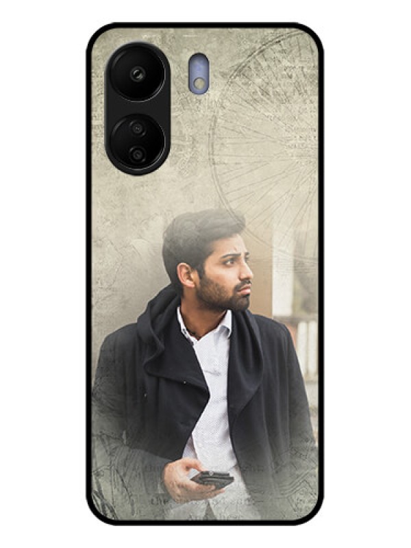 Custom Xiaomi Redmi 13C 4G Custom Glass Phone Case - With Vintage Design