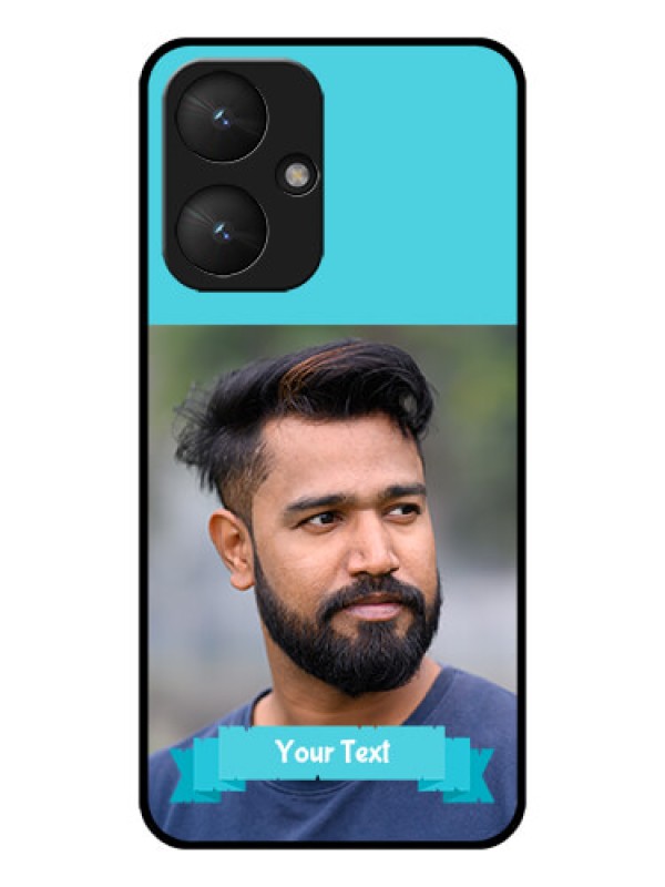Custom Xiaomi Redmi 13C 5G Custom Glass Phone Case - Blue Color Design