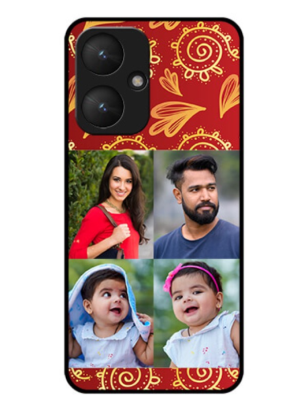 Custom Xiaomi Redmi 13C 5G Custom Glass Phone Case - 4 Image Traditional Design