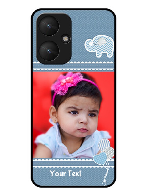Custom Xiaomi Redmi 13C 5G Custom Glass Phone Case - With Kids Pattern Design