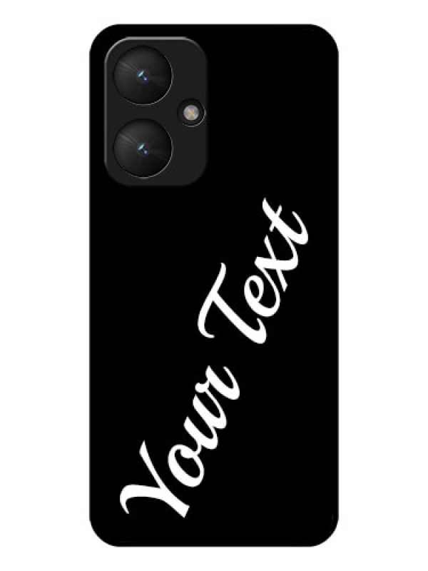 Custom Xiaomi Redmi 13C 5G Custom Glass Phone Case - With Your Name Design