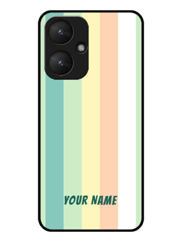 Custom Xiaomi Redmi 13C 5G Custom Glass Phone Case - Multi - Colour Stripes Design