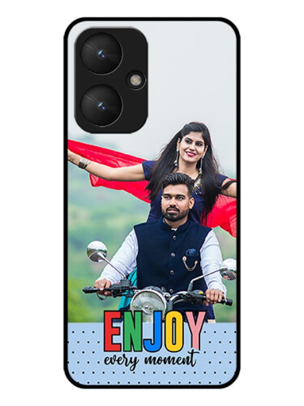 Custom Xiaomi Redmi 13C 5G Custom Glass Phone Case - Enjoy Every Moment Design