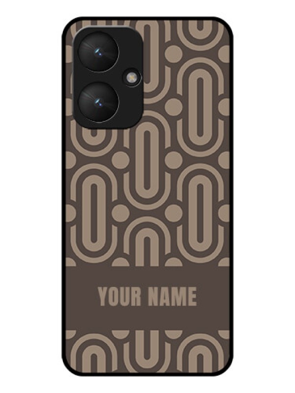 Custom Xiaomi Redmi 13C 5G Custom Glass Phone Case - Captivating Zero Pattern Design