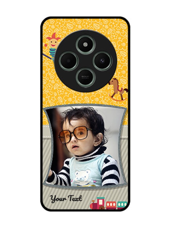Custom Redmi 14c 5G Custom Glass Phone Case - Baby Picture Upload Design