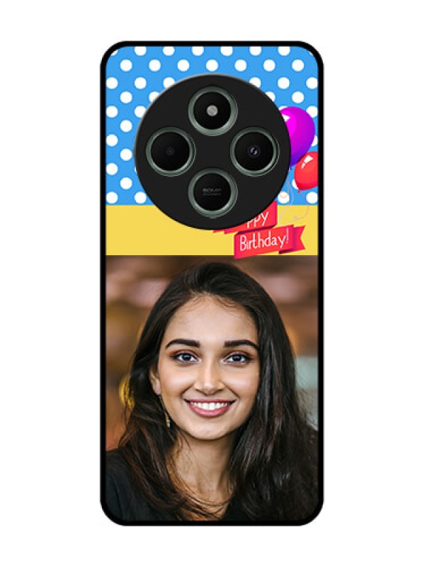 Custom Redmi 14c 5G Custom Glass Phone Case - Happy Birthday Design