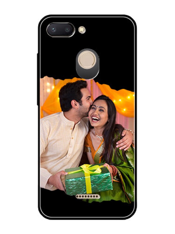 Custom Xiaomi Redmi 6 Custom Glass Phone Case - Tear-off Design