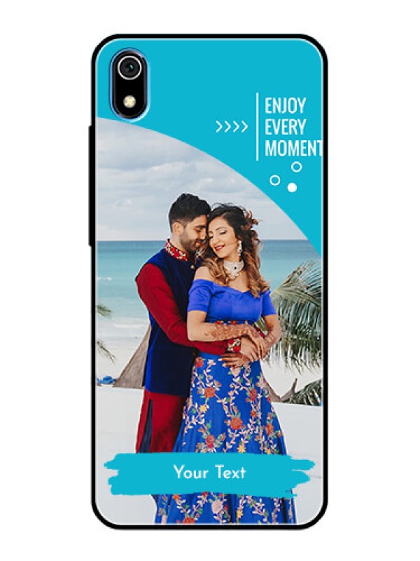 Custom Redmi 7A Custom Glass Mobile Case  - Happy Moment Design
