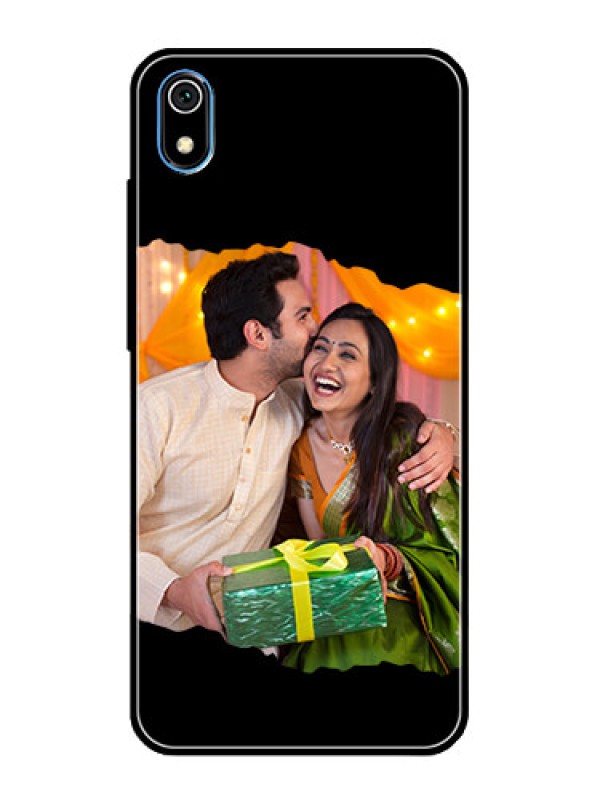 Custom Xiaomi Redmi 7A Custom Glass Phone Case - Tear-off Design