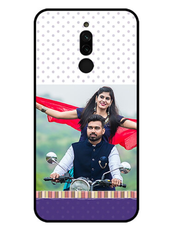 Custom Xiaomi Redmi 8 Photo Printing on Glass Case - Cute Family Design