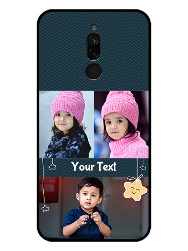 Custom Xiaomi Redmi 8 Custom Glass Mobile Case - Hanging Stars Design
