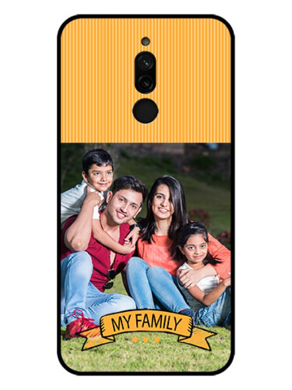 Custom Xiaomi Redmi 8 Custom Glass Phone Case - My Family Design