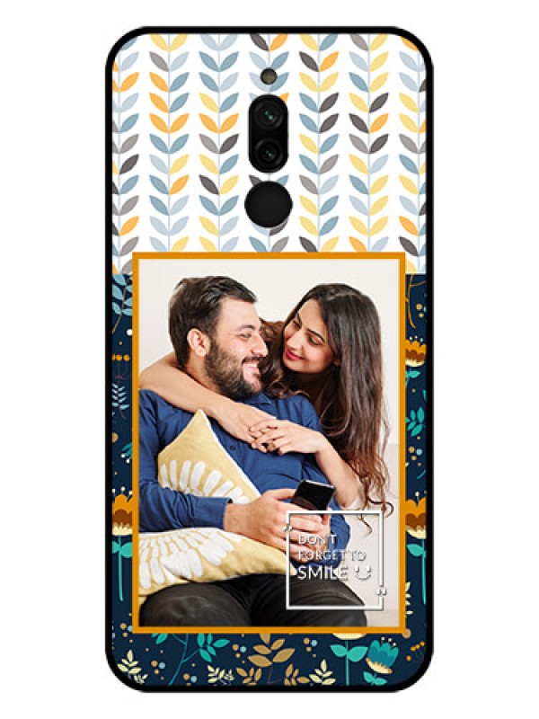 Custom Xiaomi Redmi 8 Custom Glass Mobile Case - Pattern Design