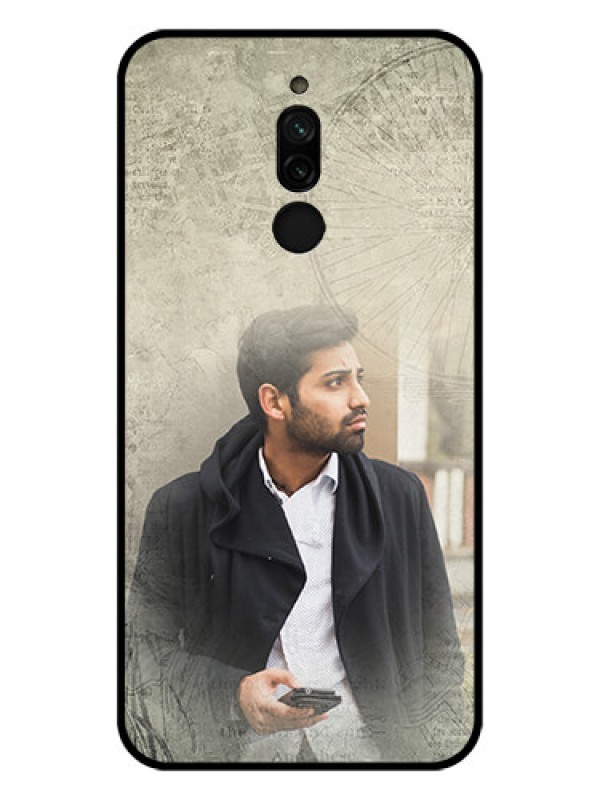 Custom Xiaomi Redmi 8 Custom Glass Phone Case - with vintage design