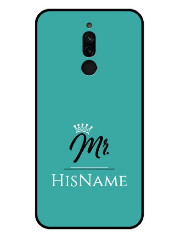 Custom Xiaomi Redmi 8 Custom Glass Phone Case Mr with Name