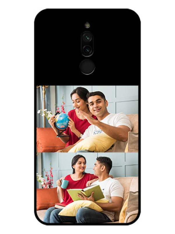 Custom Xiaomi Redmi 8 2 Images on Glass Phone Cover
