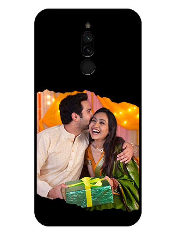 Custom Xiaomi Redmi 8 Custom Glass Phone Case - Tear-off Design