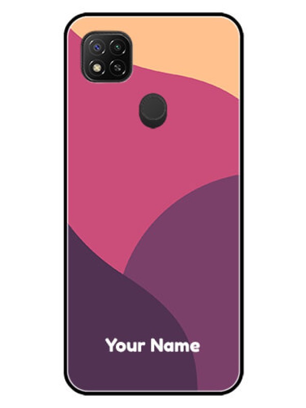 Custom Xiaomi Redmi 9 Activ Custom Glass Phone Case - Mixed Multi-colour abstract art Design