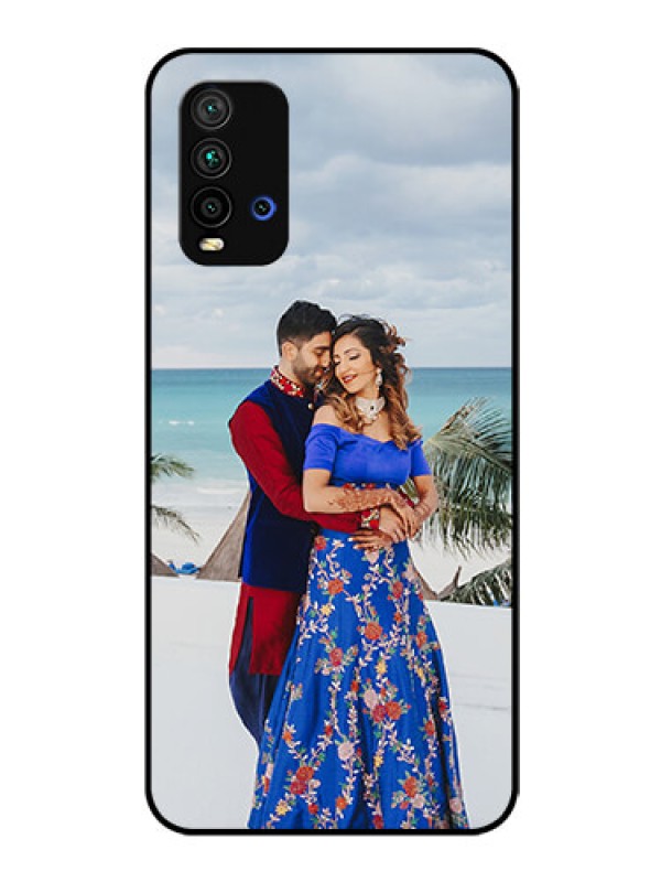 Custom Redmi 9 Power Photo Printing on Glass Case  - Upload Full Picture Design