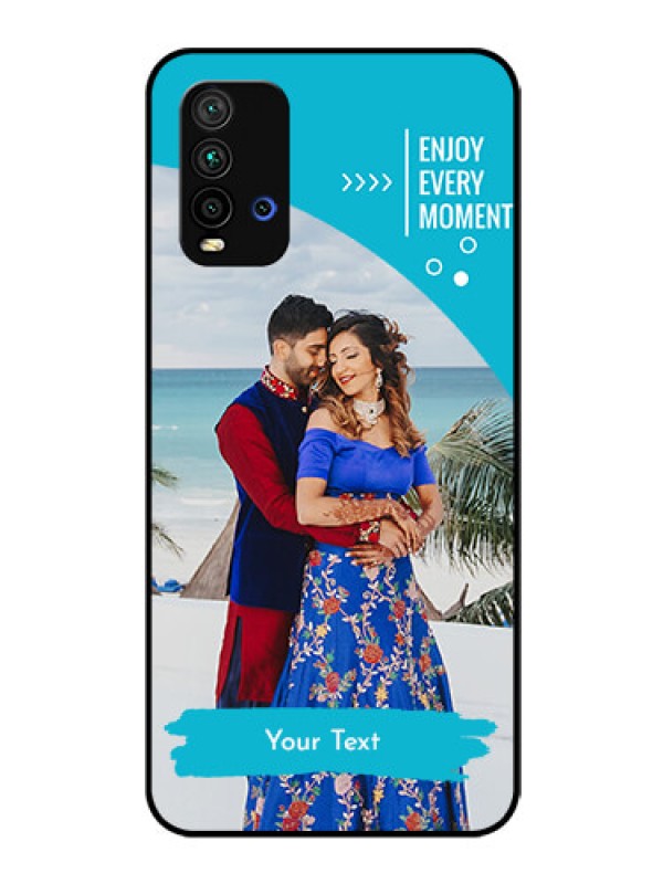 Custom Redmi 9 Power Custom Glass Mobile Case  - Happy Moment Design