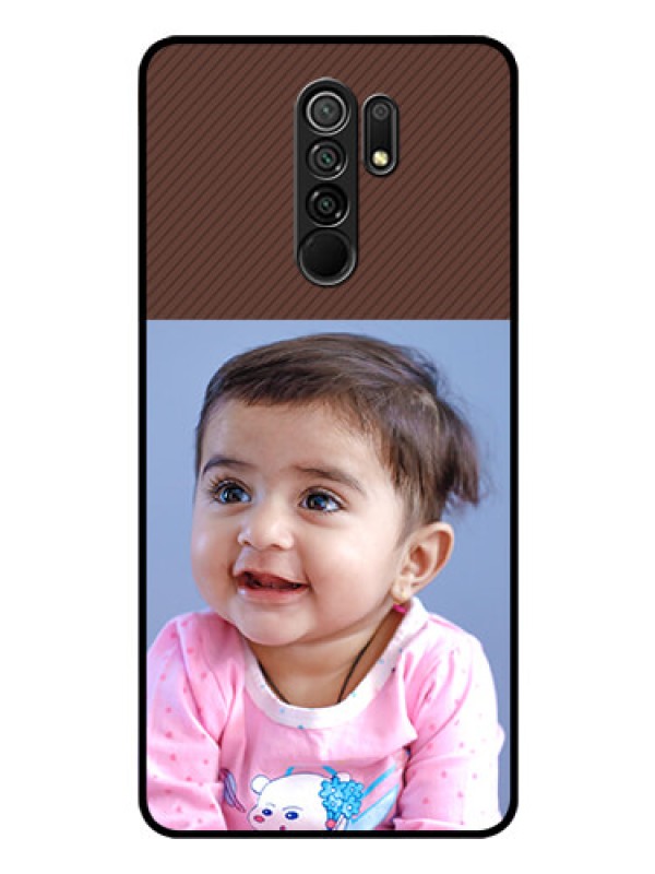 Custom Redmi 9 Prime Custom Glass Mobile Case  - Elegant Case Design