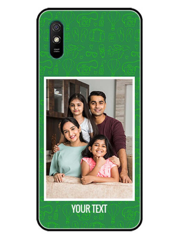 Custom Redmi 9A Sport Personalized Glass Phone Case  - Picture Upload Design