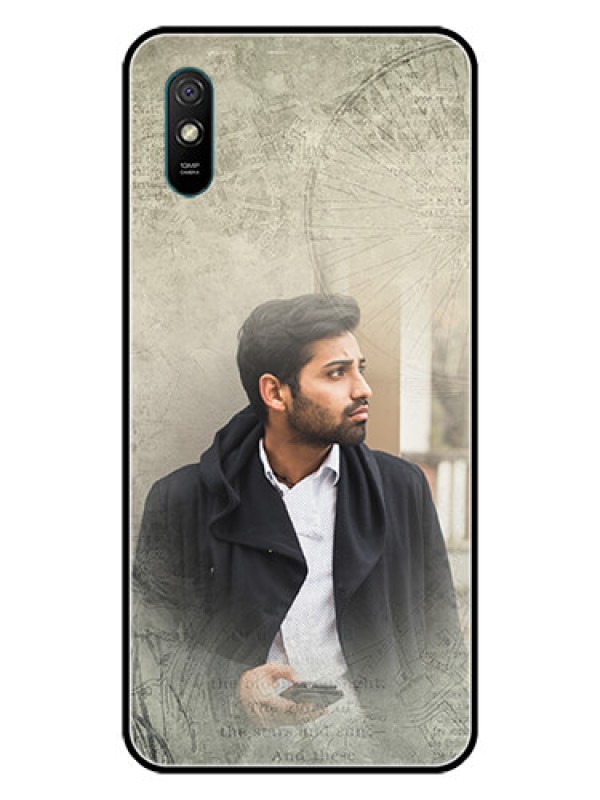 Custom Redmi 9A Sport Custom Glass Phone Case  - with vintage design