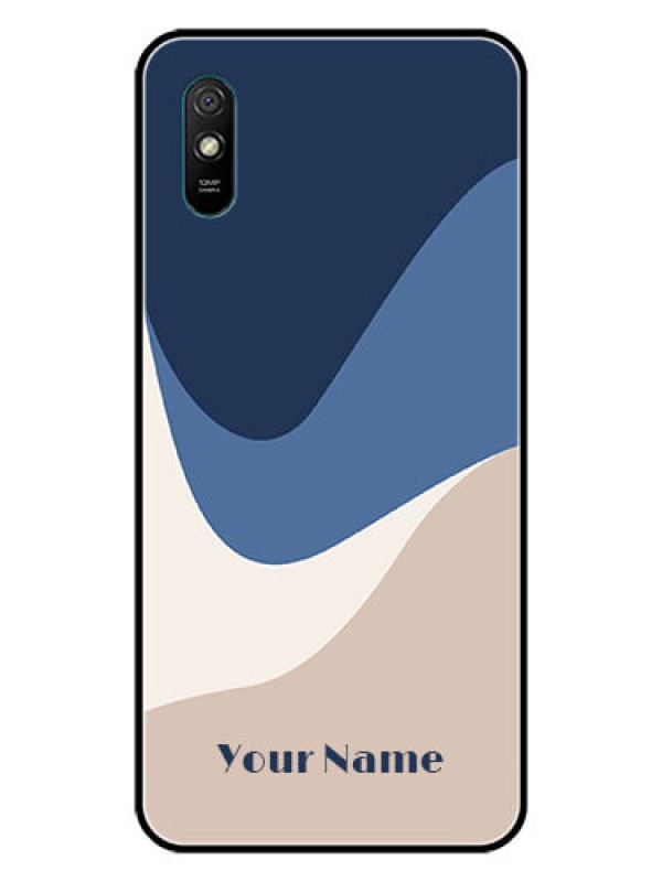 Custom Xiaomi Redmi 9A Sport Custom Glass Phone Case - Abstract Drip Art Design