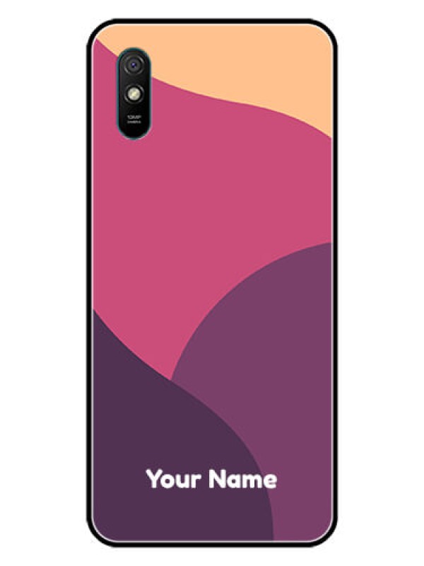 Custom Xiaomi Redmi 9A Sport Custom Glass Phone Case - Mixed Multi-colour abstract art Design