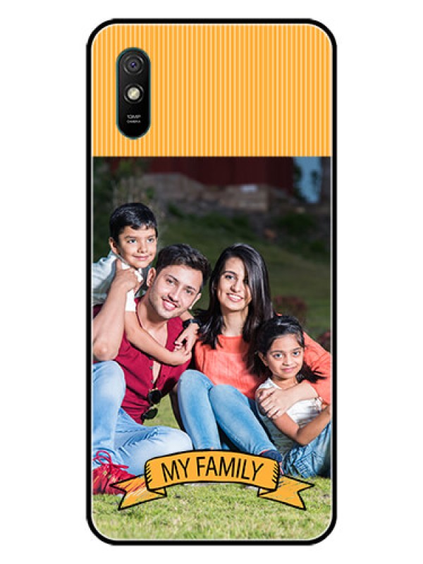 Custom Redmi 9i Sport Custom Glass Phone Case  - My Family Design