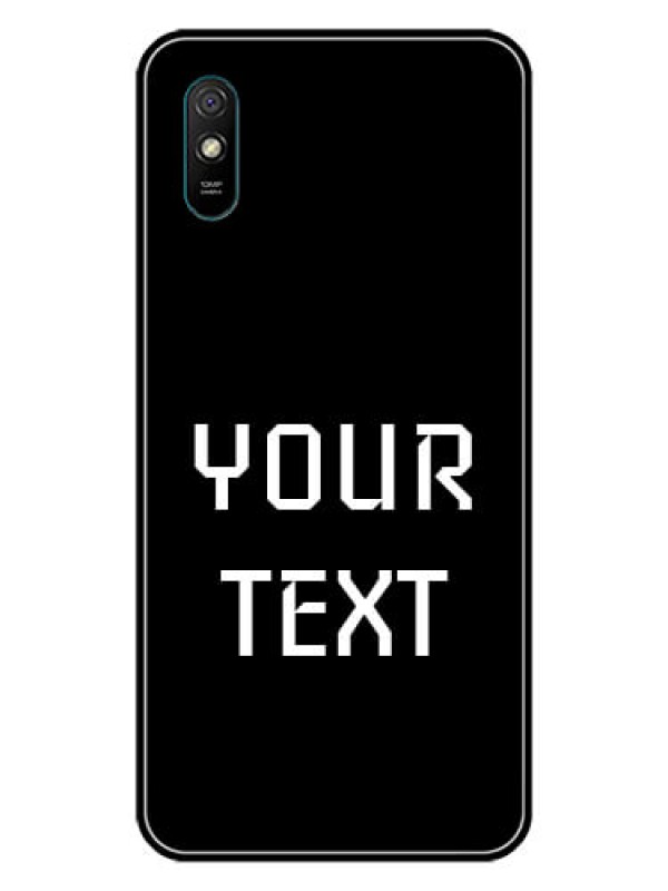 Custom Redmi 9i Sport Your Name on Glass Phone Case