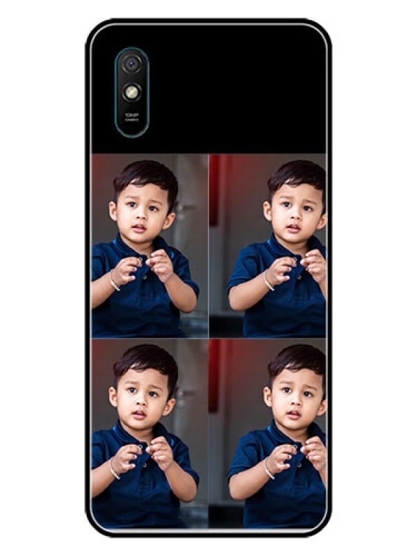 Custom Redmi 9i Sport 4 Image Holder on Glass Mobile Cover