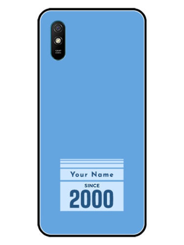 Custom Xiaomi Redmi 9I Sport Custom Glass Mobile Case - Custom Year of birth Design