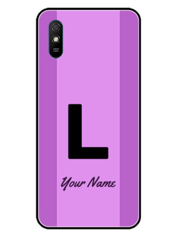 Custom Xiaomi Redmi 9I Sport Custom Glass Phone Case - Tricolor custom text Design