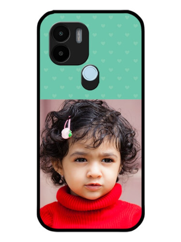 Custom Xiaomi Redmi A1 Plus Custom Glass Phone Case - Lovers Picture Design