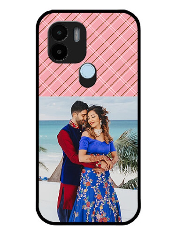 Custom Xiaomi Redmi A1 Plus Personalized Glass Phone Case - Together Forever Design