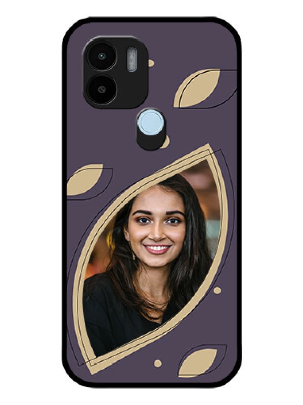Custom Xiaomi Redmi A1 Plus Custom Glass Mobile Case - Falling Leaf Design