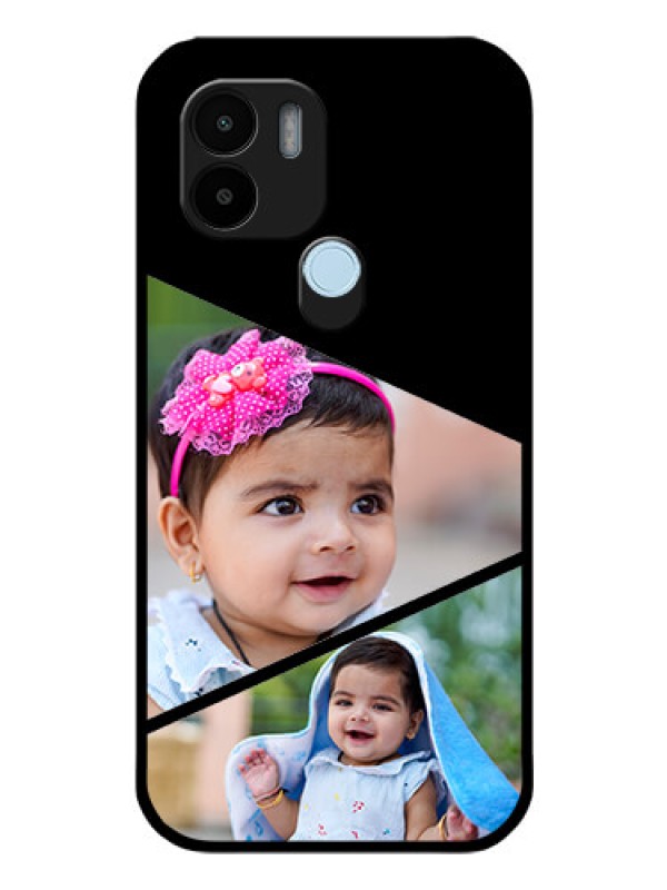 Custom Xiaomi Redmi A2 Plus Custom Glass Phone Case - Semi Cut Design