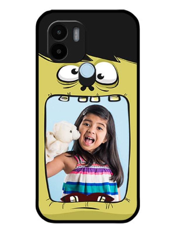 Custom Xiaomi Redmi A2 Plus Personalized Glass Phone Case - Cartoon monster back case Design