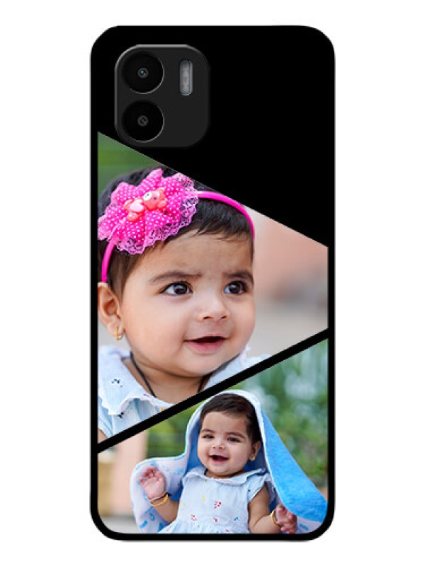 Custom Xiaomi Redmi A2 Custom Glass Phone Case - Semi Cut Design