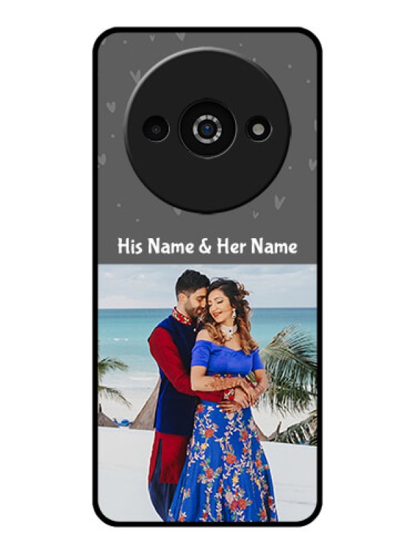 Custom Xiaomi Redmi A3 Custom Glass Phone Case - Buy Love Design With Photo Online