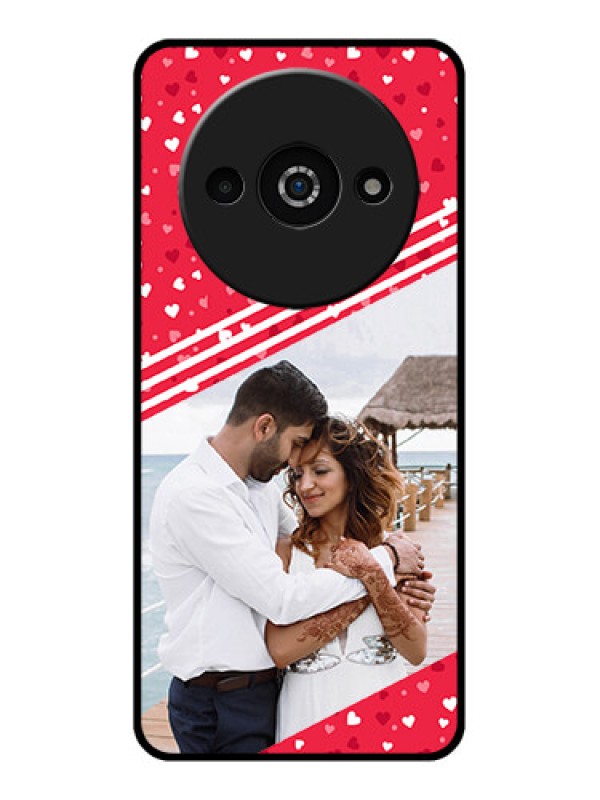 Custom Redmi A3X Custom Glass Phone Case - Valentines Gift Design