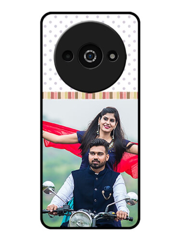 Custom Redmi A3X Custom Glass Phone Case - Cute Family Design